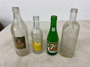 Vintage Bottles - Crookston MN Soda Bottles