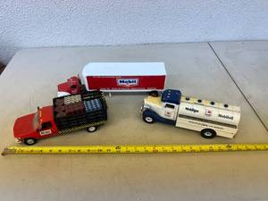 Mobil Oil Trucks