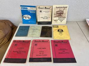 Vintage Farm & Ford Truck Manuals