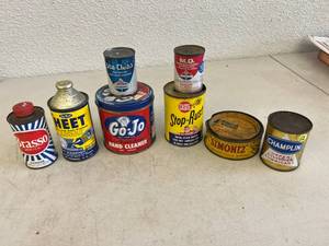 Mixed Lot Vintage Cans