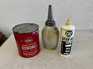 Vintage Oil Containers