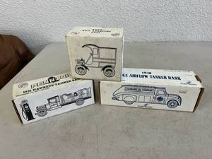 Oil Trucks in Boxes