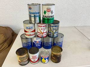 Vintage Oil Cans