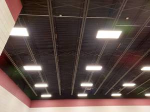 lot 98 image: Ceiling Light Assemblies w Conduit & Wiring