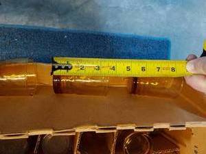 lot 50 image: Amber Tinted Glasses
