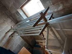 lot 30 image: Steel Coat Rack