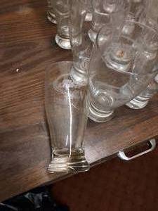 lot 82 image: Budlight Golden Wheat Glasses