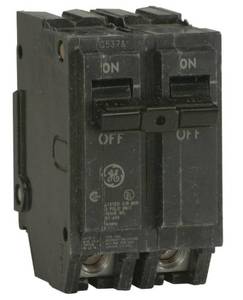lot 51 image: GE Q-Line 100 Amp 2 in. Double-Pole Circuit Breaker