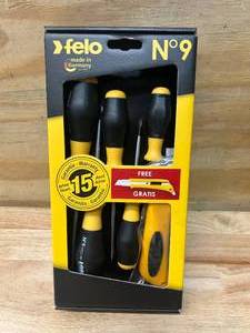 lot 23 image: FELO Screwdriver Set with Utility Knife