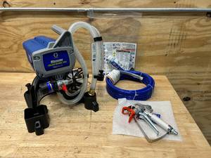 lot 6 image: GRACO Magnum Airless 2800 PSI Project Painter Plus Stand Paint Sprayer (120823147)