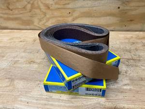 lot 88 image: HERMES Lot of 2- 2 x 48 Abrasive Belts