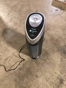 GermGuardian 4-in-1 True HEPA Air Purifier with UV Sanitizer and Odor Reduction, 22 in. Tower   Customer Returns See Pictures