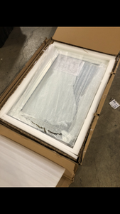 StyleWell Medium Rectangle Beveled Glass Classic Mirror (36 in. H x 24 in. W)   Customer Returns See Pictures