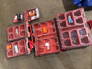 Lot of Assorted Milwaukee Tools and Accessories Various Models Customer Returns See Pictures