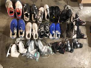 Lot of Assorted Shoes Various Sizes  Customer Returns  See Pictures