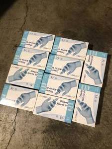 Lot of Disposable Nitrile Gloves   See Pictures