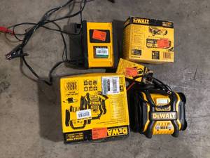 Lot of Assorted Dewalt Portable Power Stations Various Models and Conditions Customer Returns  See Pictures