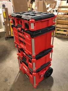 Lot of Assorted Milwaukee Packout Units  Customer Returns  See Pictures