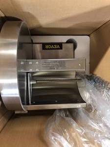 VEVOR Commercial Manual Slicer Adjustable Thickness 0.2-12 mm Stainless Steel Fruit Slicer with Double Blades   Customer Returns  See Pictures