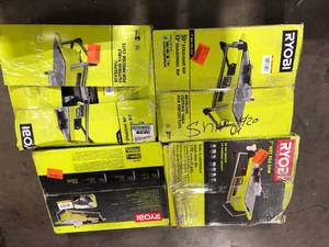 Lot of Assorted Tile Saw Tables Various Sizes Customer Returns  See Pictures
