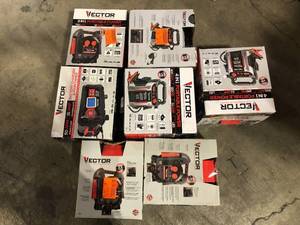 Lot of Assorted Vector Portable Power Stations Various Sizes and Conditions  Customer Returns  See Pictures