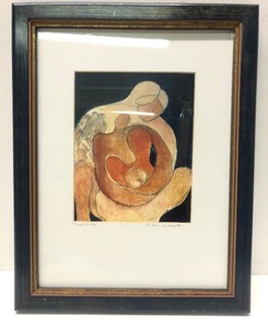 lot 90 image: Framed Signed Original Painting by Helen Duckworth - Toward the One