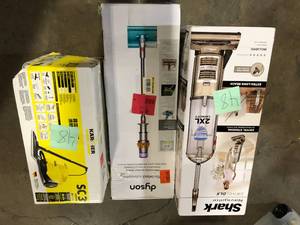 lot 48 image: Lot of Assorted Vacuums Various Models and Conditions   Customer Returns See Pictures
