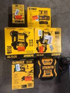 lot 15 image: Lot of Assorted Dewalt Portable Power Stations Various Sizes and Conditions    Customer Returns  See Pictures