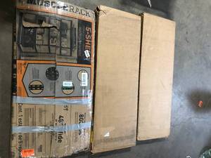 lot 24 image: Lot of  Assorted Storage Shelving  Various Models and Conditions Customer Returns  See Pictures