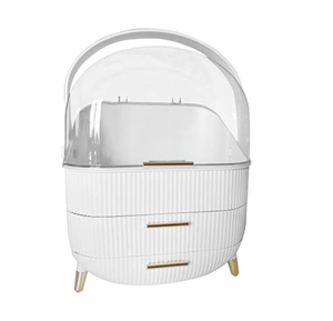 lot 252 image: CosmeticMakeup  Storage Organizer - (Color White)