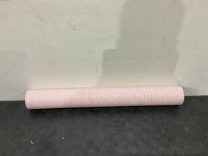 lot 225 image: Haimin Grasscloth Wallpaper Textured 24in X 393in Fabric Pink