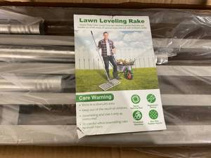 lot 114 image: Lawn Leveling Rake