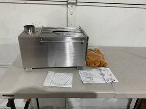 lot 124 image: Portable Camping Tent Stove with Chimney Pipe Stainless Steel