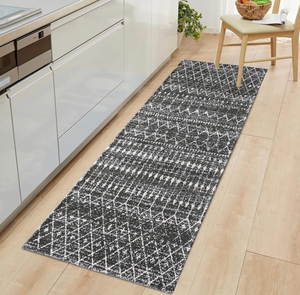 lot 227 image: AMIDA Chester Boho Moroccan Runner Rugs 9ft2.3x8.9