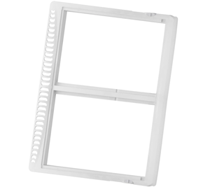 lot 297 image: Refrigerator Crisper Drawer Cover 26.4 x 20.7 x 2.9 inch
