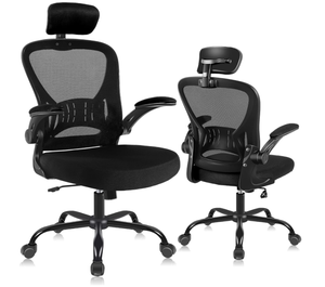 lot 13 image: Office Chair Ergonomic Desk Chair Comfort Adjustable Height with Wheels