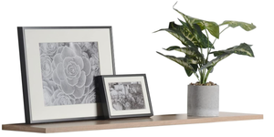 lot 147 image: Mounted Modern Floating Shelves 1 Piece