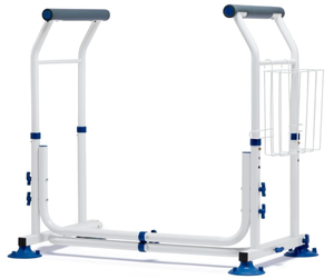 lot 345 image: GreenChief Stand Alone Toilet Safety Rails Adjustable