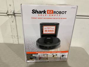 lot 2 image: Shark RV912S EZ Robot Vacuum with Self-Empty Base Compatible with Alexa