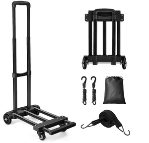 lot 386 image: Folding Hand Truck, 290 lbs Heavy Duty Dolly Cart for Moving