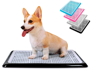 lot 389 image: Pet Awesome Dog Potty TrayPuppy Pee Pad Holder 25x20