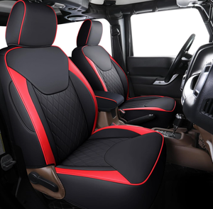 lot 57 image: Coverado Jeep Wrangler JK JL Seat Covers 4-Door Fullset