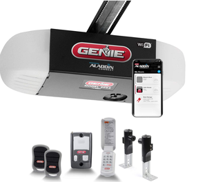 lot 64 image: Genie QuietLift Connect  WiFi Smart Garage Door Opener with Added Wireless Keypad