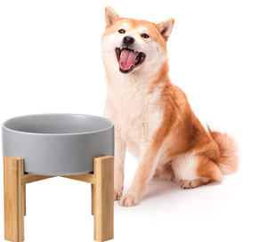 lot 158 image: Elevated Dog Bowls for Large Dogs