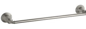 lot 166 image: KOHLER Bathroom-Towel Holder, Towel-Bar, Devonshire Collection, Brushed Nickel