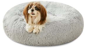 lot 192 image: Western Home Round Dog Bed for Small Dogs