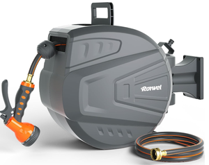 lot 68 image: Roywel Retractable Garden Hose Reel 100ft
