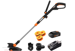 lot 74 image: Worx GT Revolution 20V 12 String Trimmer Grass TrimmerEdgerMini-Mower
