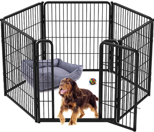 lot 83 image: FXW HomePlus Dog Playpen Designed for Indoor Use