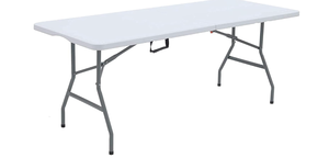 lot 469 image: Lakhow 6 Ft Portable Multipurpose Utility Picnic Table